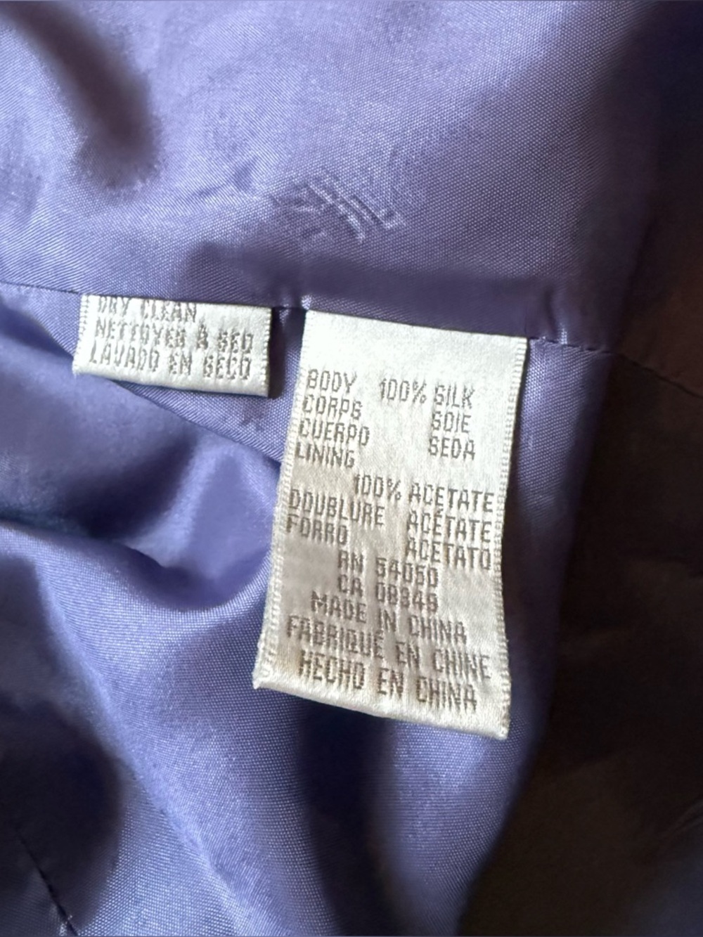 Vintage Jones New York silk blazer - Picture 7 of 14